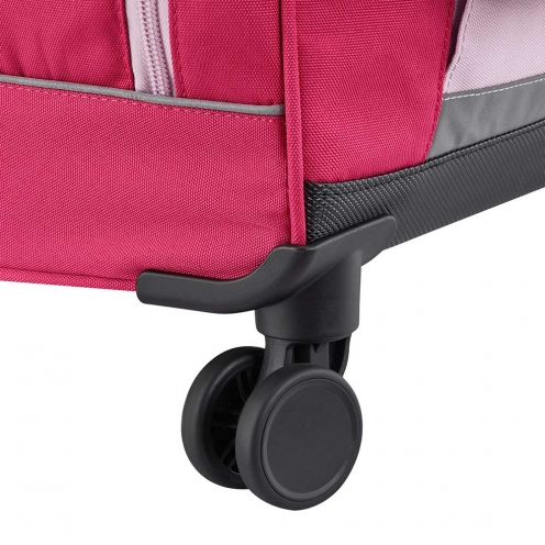 خرید و قیمت کیف دلسی چرخ دار مدرسه ای 15.6 اینچ دلسی پاریس رنگ صورتی چمدان ایران - DELSEY PARIS HORIZONTAL TROLLEY  00339045209 chamedaniran 5